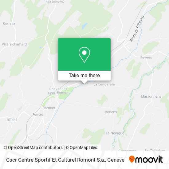Cscr Centre Sportif Et Culturel Romont S.a. map