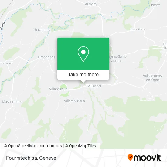 Fournitech sa map