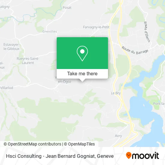 Hsci Consulting - Jean Bernard Gogniat map