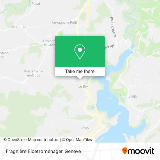 Fragnière Elcetroménager map