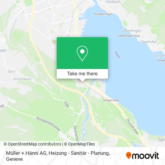 Müller + Hänni AG, Heizung - Sanitär - Planung map