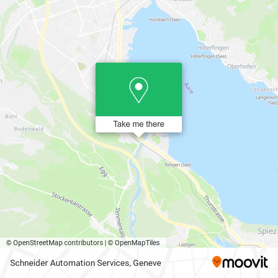 Schneider Automation Services map