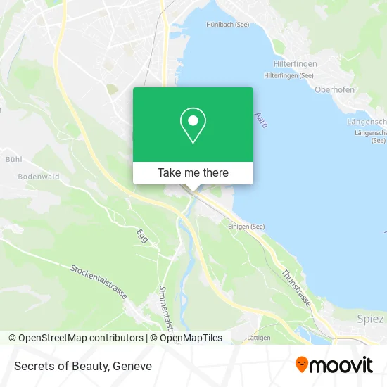 Secrets of Beauty map