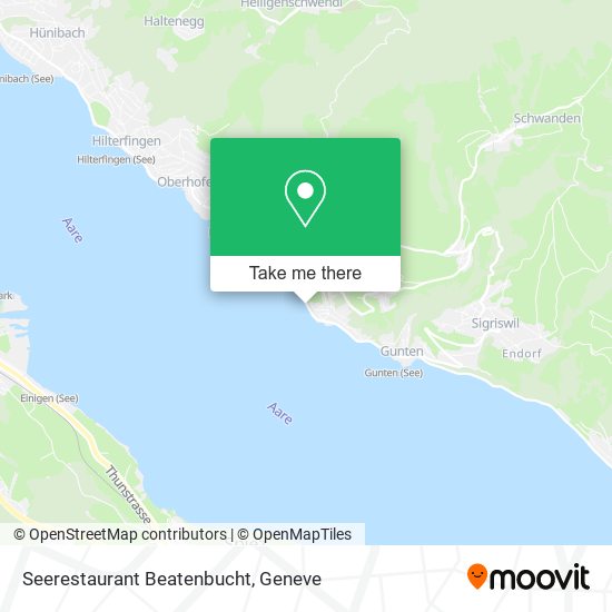 Seerestaurant Beatenbucht map