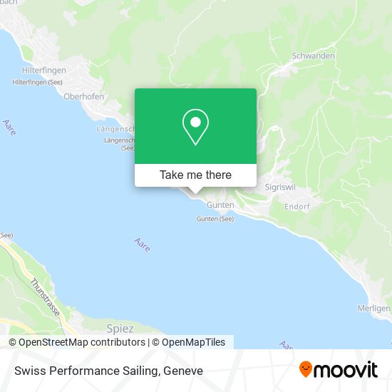Swiss Performance Sailing map
