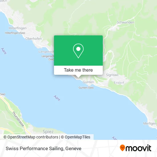 Swiss Performance Sailing map