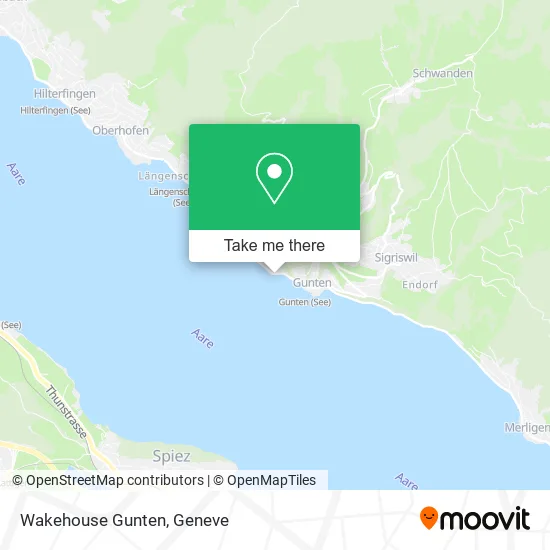 Wakehouse Gunten map