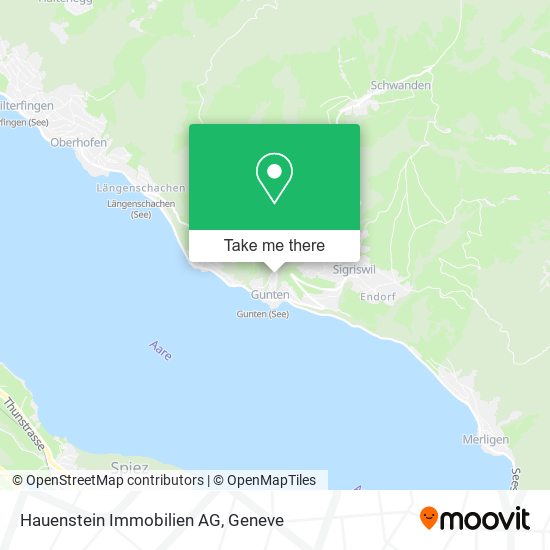 Hauenstein Immobilien AG map