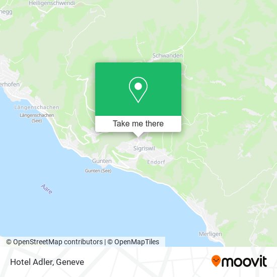 Hotel Adler map