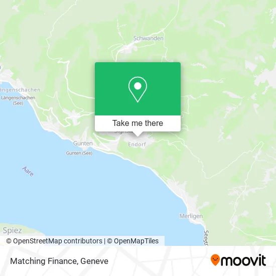 Matching Finance map