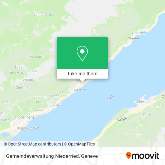 Gemeindeverwaltung Niederried plan