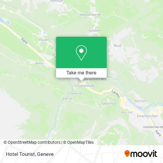 Hotel Tourist map