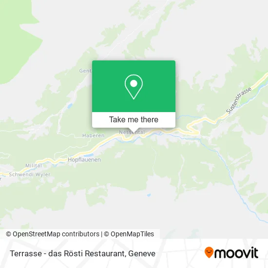 Terrasse - das Rösti Restaurant map