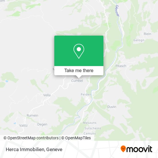 Herca Immobilien map