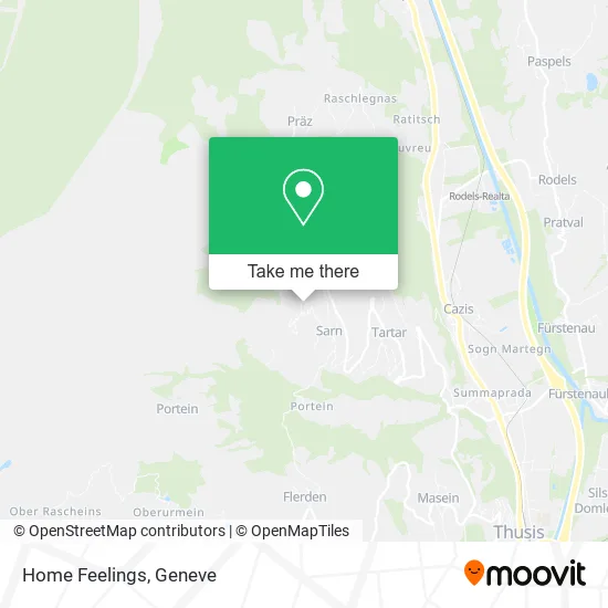 Home Feelings map