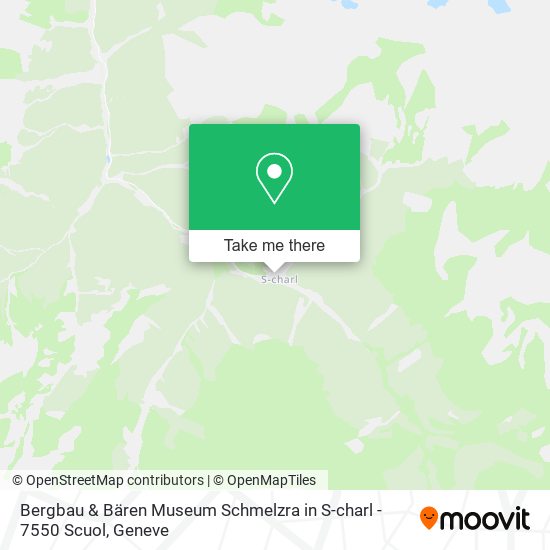 Bergbau & Bären Museum Schmelzra in S-charl - 7550 Scuol map