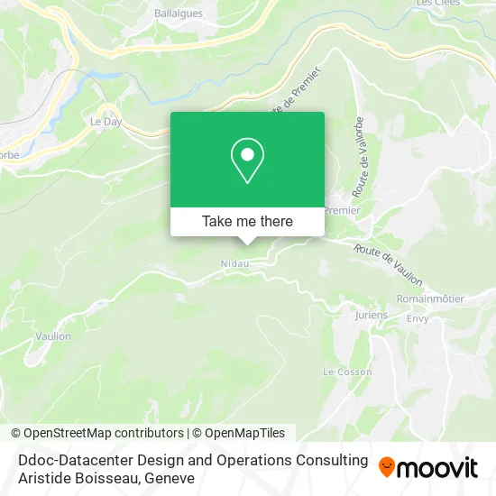 Ddoc-Datacenter Design and Operations Consulting Aristide Boisseau map