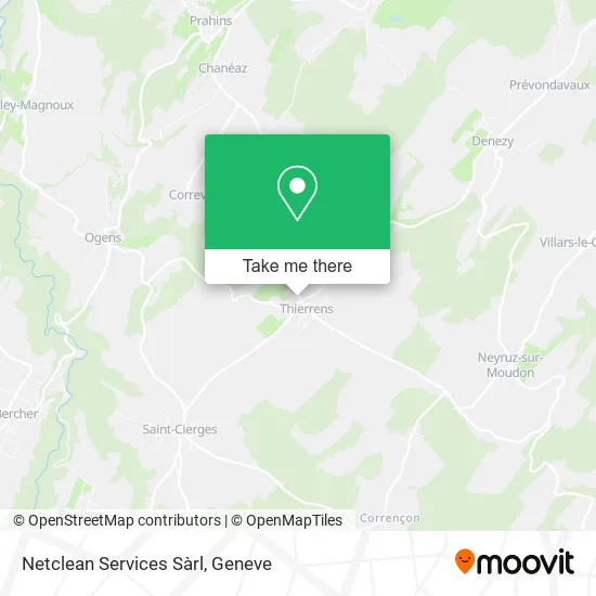 Netclean Services Sàrl map