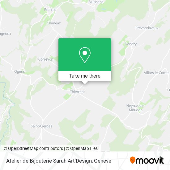 Atelier de Bijouterie Sarah Art'Design map