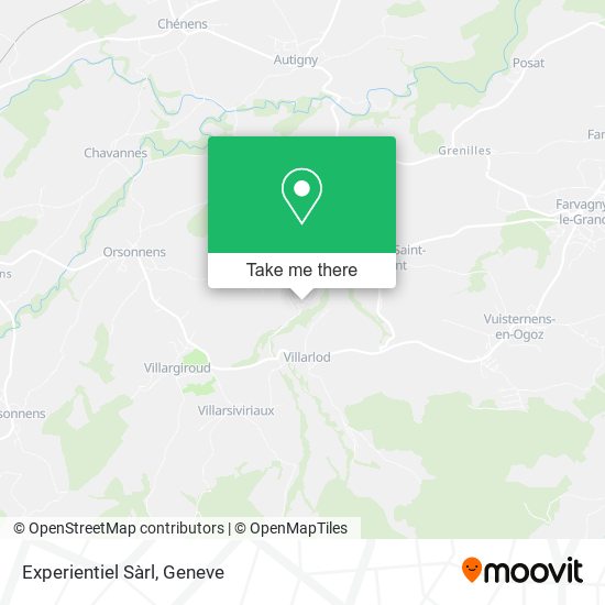 Experientiel Sàrl map