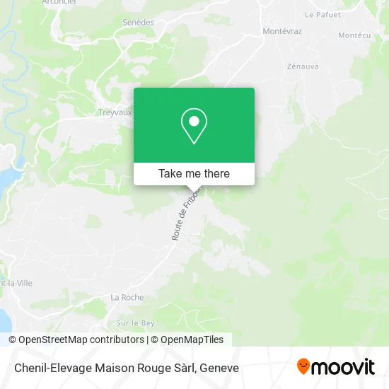 Chenil-Elevage Maison Rouge Sàrl map