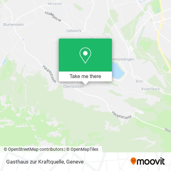 Gasthaus zur Kraftquelle map