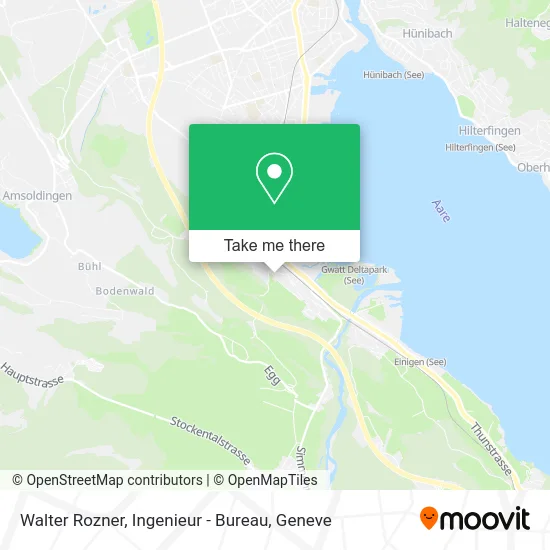 Walter Rozner, Ingenieur - Bureau map