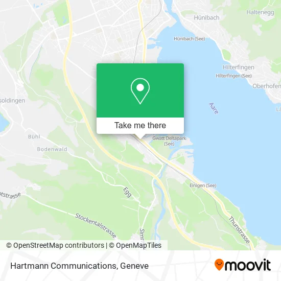 Hartmann Communications map
