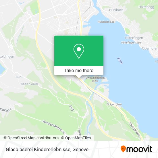 Glasbläserei Kindererlebnisse map