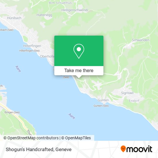Shogun's Handcrafted map