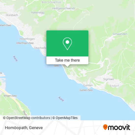 Homöopath map
