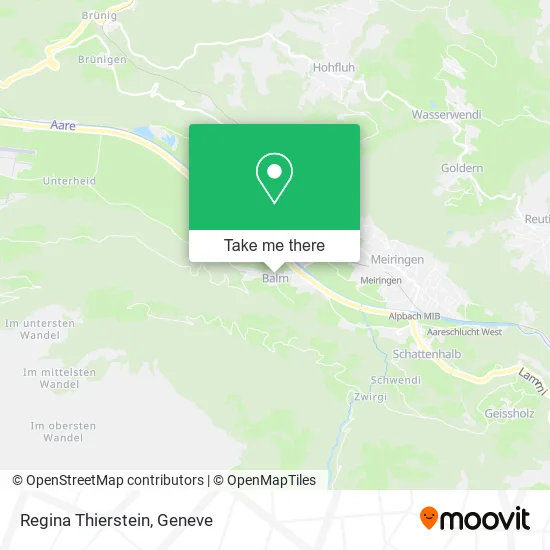 Regina Thierstein map