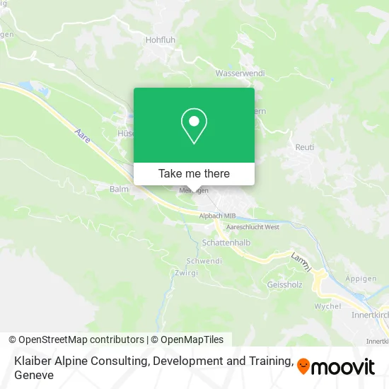 Klaiber Alpine Consulting, Development and Training map
