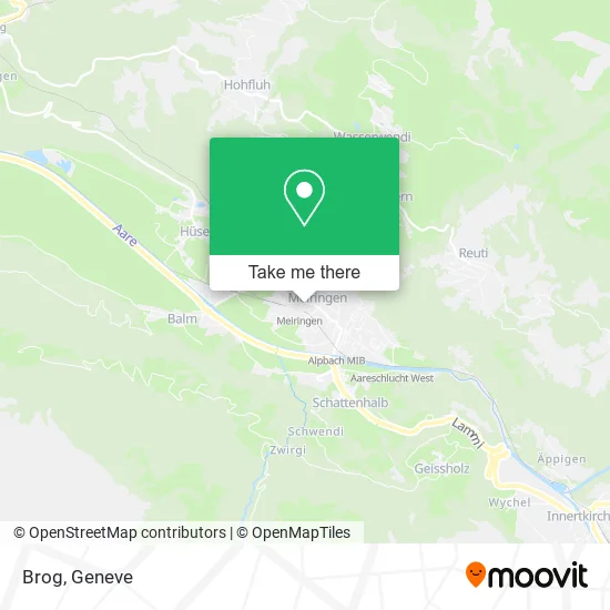 Brog map