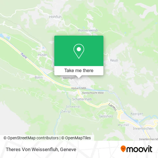 Theres Von Weissenfluh map