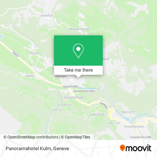 Panoramahotel Kulm map