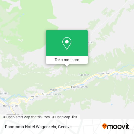 Panorama Hotel Wagenkehr map