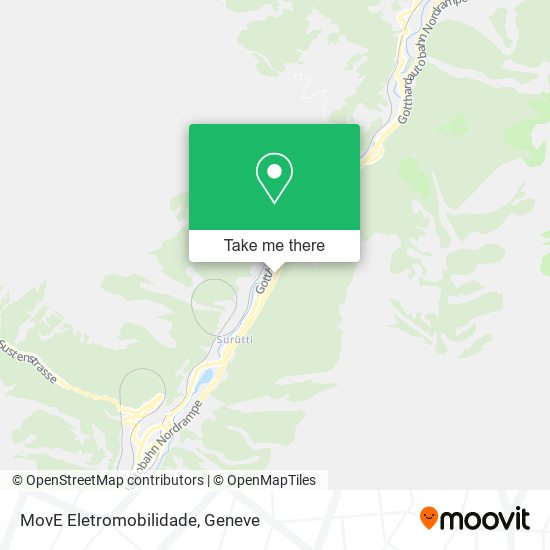 MovE Eletromobilidade map