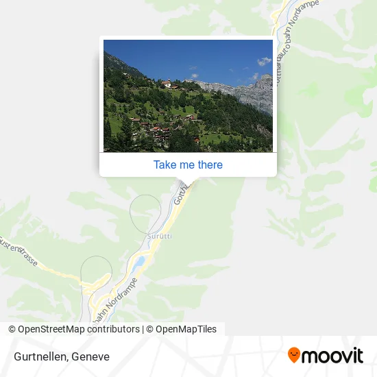 Gurtnellen map