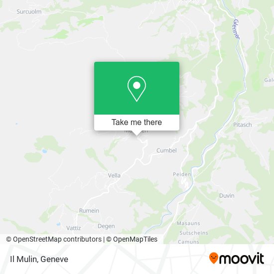 Il Mulin map