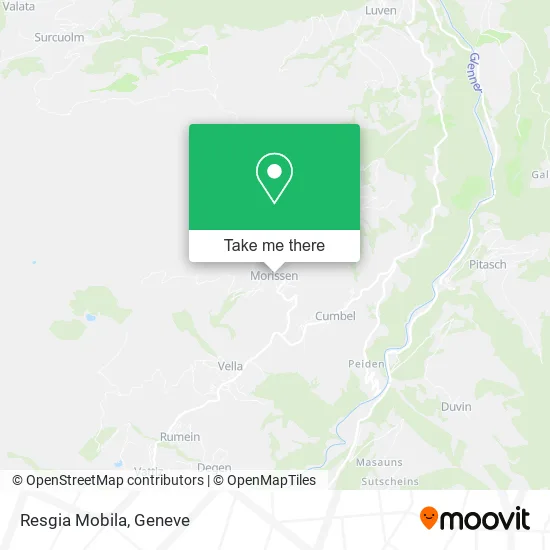 Resgia Mobila map