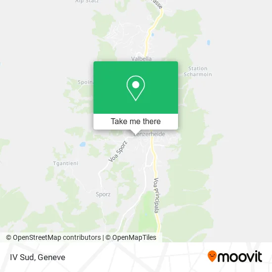 IV Sud map