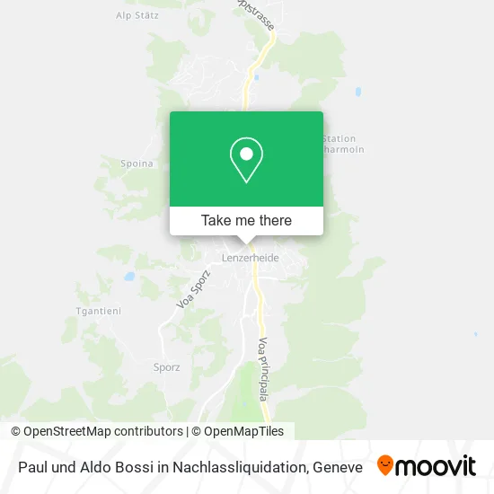 Paul und Aldo Bossi in Nachlassliquidation map