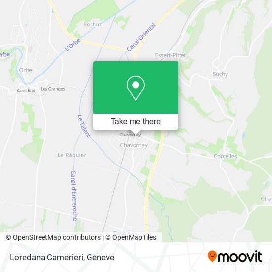 Loredana Camerieri map