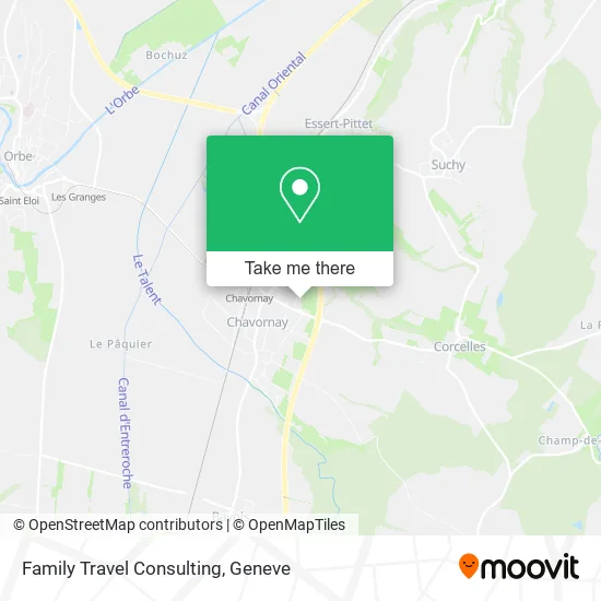 Family Travel Consulting map