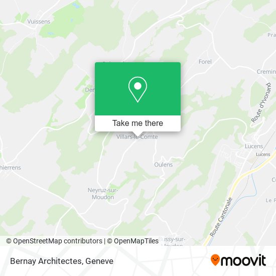 Bernay Architectes map