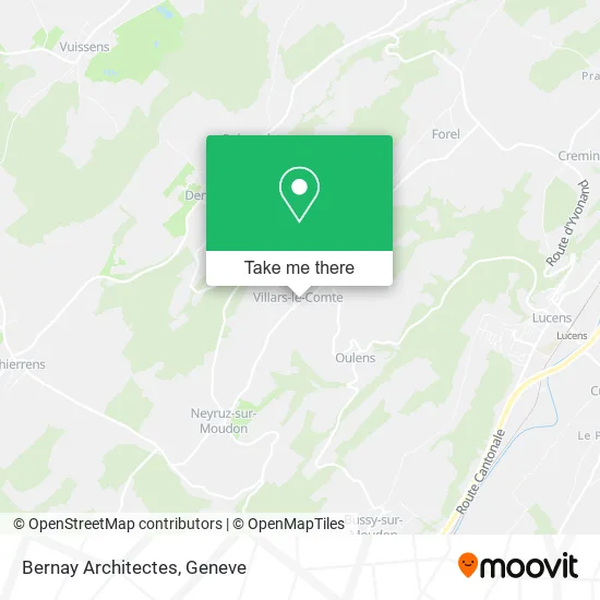 Bernay Architectes map