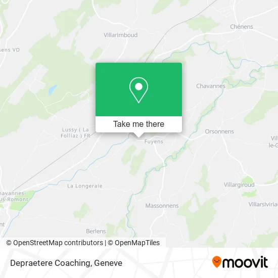 Depraetere Coaching map