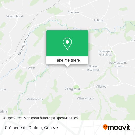 Crémerie du Gibloux map