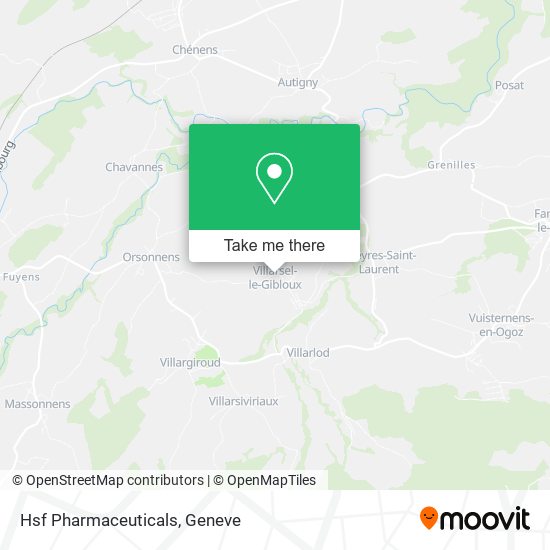 Hsf Pharmaceuticals map